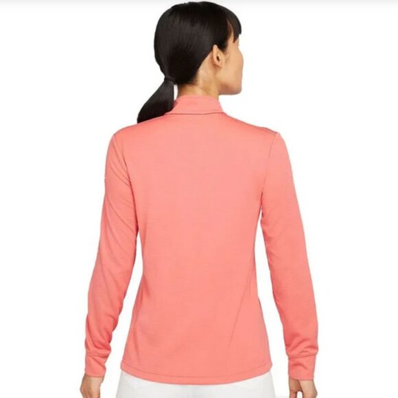 Nike Womens Dri-FIT UV Victory 1/2 Zip Golf Shirt Small S Top Pullover Layer - Picture 2 of 8